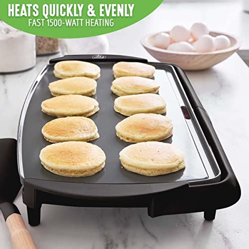20" Extra Large Electric Griddle (Graphite Black)