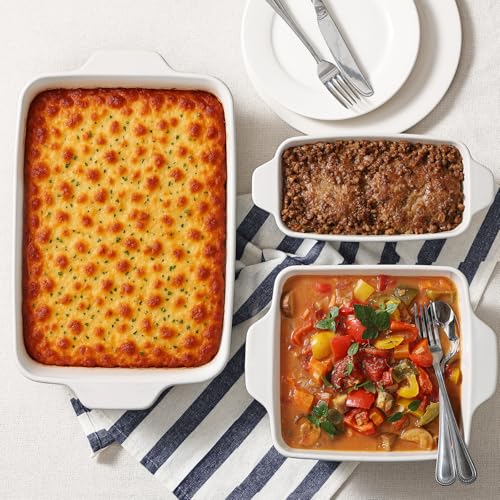 Casserole Dishes for Oven (3 Count)
