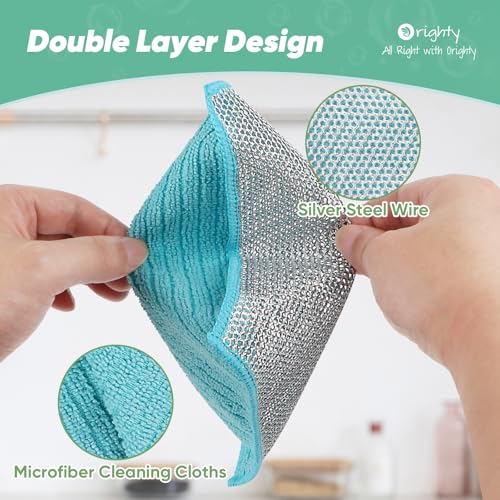 Dish Cloths 48 Pack Double (Multicolor)