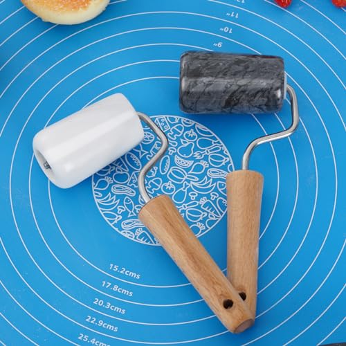 Marble Rolling Pin Non (Type 3 White)