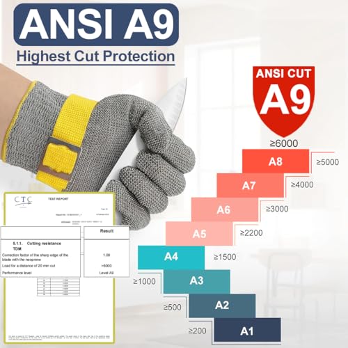 Level 9 Cut Resistant Glove (2 Count)