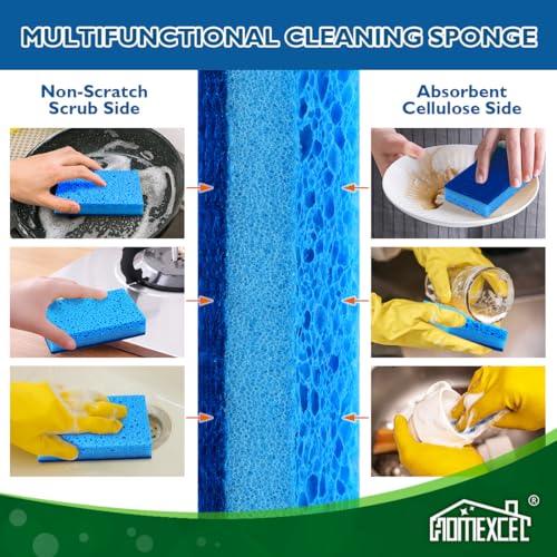 Sponges Kitchen 24 Pcs (24 Count)