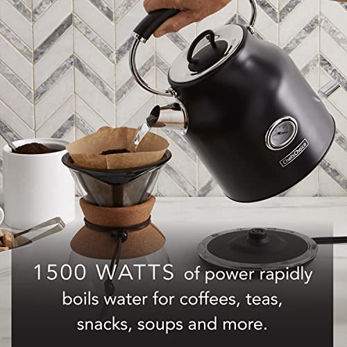 Chef'sChoice Electric Kettle Gourmezza Stainless Steel 1500 Watts with Auto