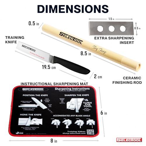 KNIFE MAINTENANCE KIT (4 piece kit)