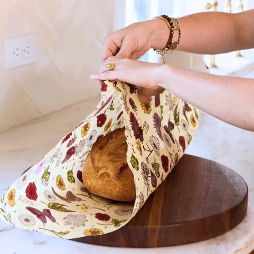 Beeswax Bread Wrap (Meadow Magic (Beeswax) 1 Pack)