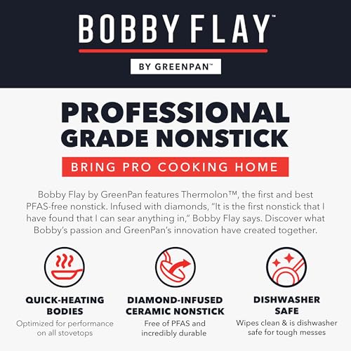 x Bobby Flay 6QT Stockpot with Glass Lid (6 Quarts / Cream)