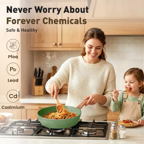 30 Piece Pots and Pans Set (30-piece / Green)