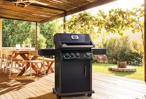 Rogue 425 3 Burner Propane Grill with Range Side Burner