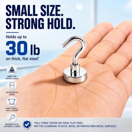 Magnetic Hooks (10 Count)