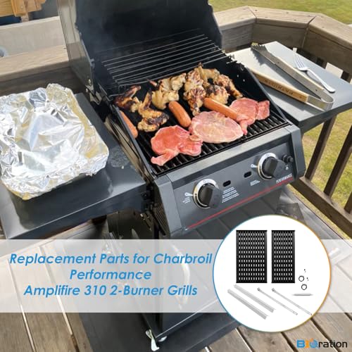 17" T180 T120 Grill Grate for Charbroil Performance Amplifire 2 Burner (17inch (2B Kit PS))
