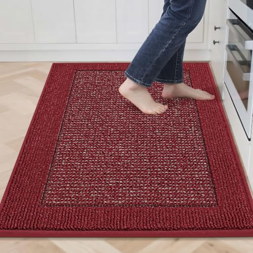 Kitchen Rugs 24"x36" (Red / 24" X 36" (Rectangular))