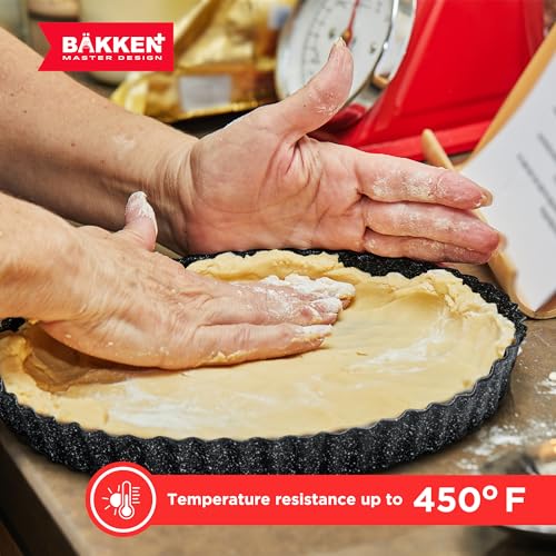 Tart Pan Quick Release Removable Base