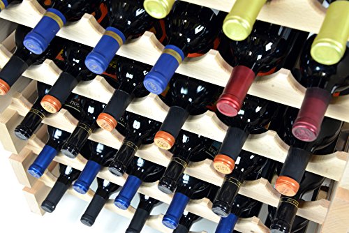 Modular Wine Rack Beechwood 40