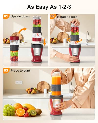 Smoothie Blender (Red)