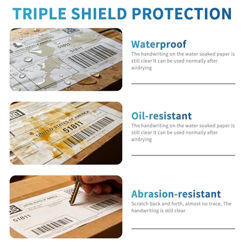 Fanfold 4 x 6 Direct Thermal Labels White Perforated Shipping Labels (White / 1 Stacks | 500 Labels)