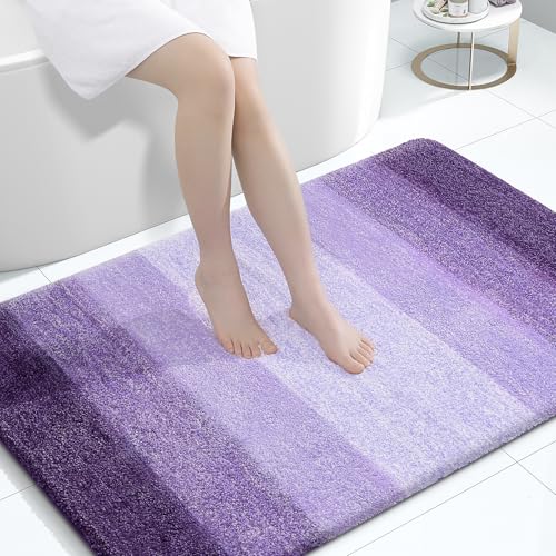Large Bathroom Rugs 44x32 (44" X 32" / Violet)