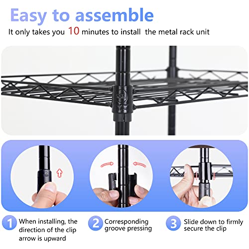 3 Tier Wire Shelf
