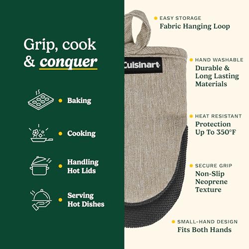 Cuisinart Mini Oven Mitts (Taupe)