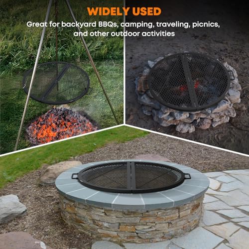 X Marks Fire Pit Grill Grate (36 Inch)