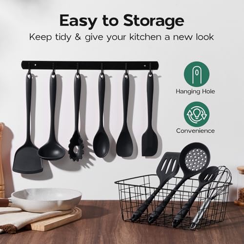 Kitchen Utensils Set (Black)