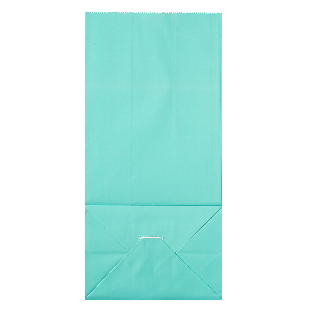 Bakery Bags 100 Pack of 6.1 x 4 x 11.8 Inches Grease (8 lb / Turquoise)