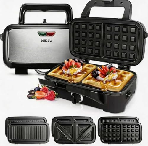 Waffle Maker with Removable Plates (StandardsUpgrade)