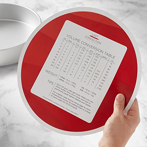 4 x 2 Inch Round Cake Pans (2 Pack - 4" x 2" Deep)