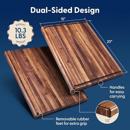 Franklin Cutting Board (Franklin | Black Walnut | Edge Grain)
