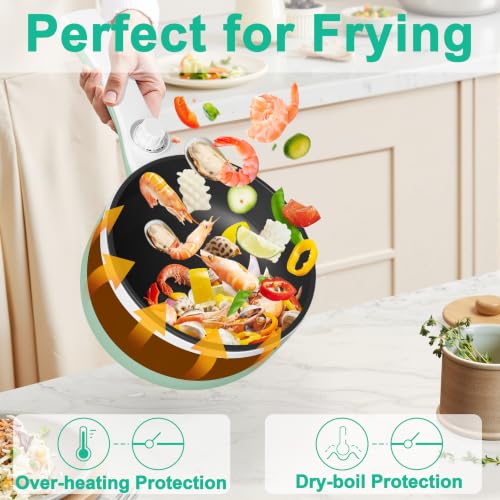 Hot Pot Electric with Steamer (1.5 L (With Steamer) / Green 2)