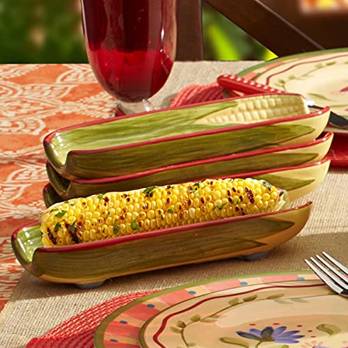 Napoli Corn Dishes (Multicolor / Set of 4 / Napoli)