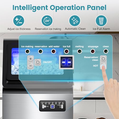 Commercial Ice Maker Machine 152LBS (152Lbs/24H-4K5D)