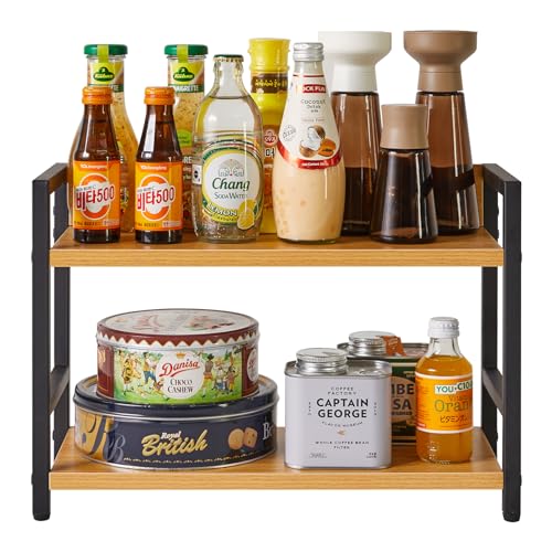 2 Tier Spice Rack (2-tier / Natural)