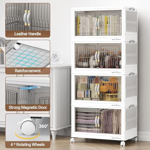 240Qt Stackable Storage Bins with Lid (3 Count)