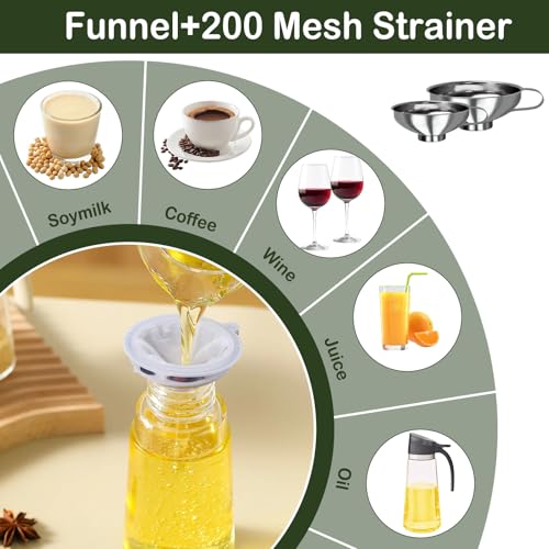Canning Funnel for Filling Mason Jars (5 Count)
