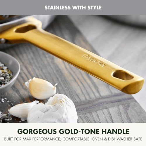 Stainless Steel Tri (8" Frying Pan Skillet / Stainless Steel)
