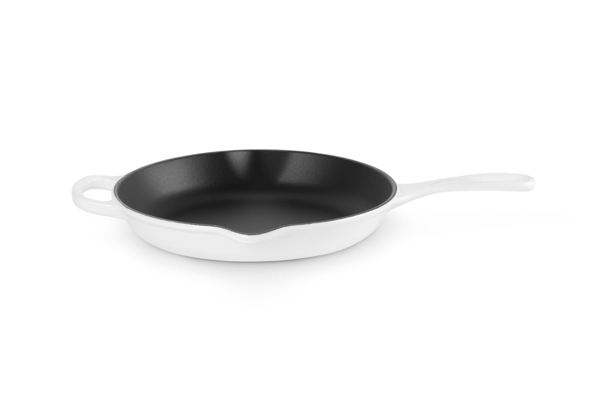 Enameled Cast Iron Signature Round Skillet (10.25" / White)