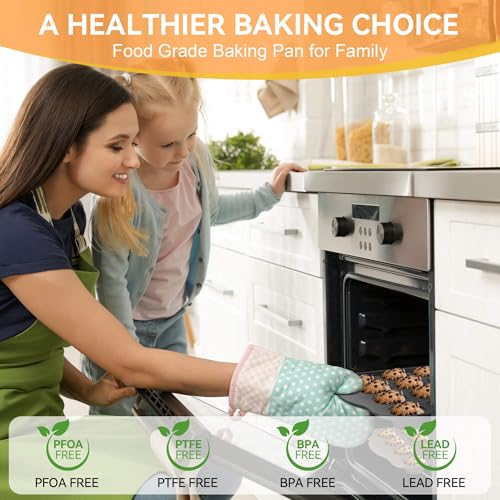 Cupcake Pan Nonstick 2 Pack (Gray / Mini)