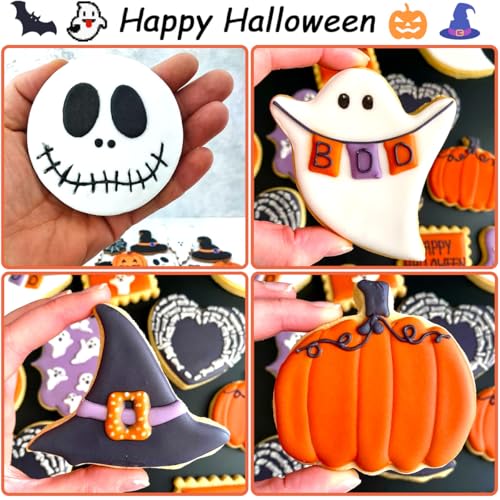 Halloween Cookie Cutters Set 7Pcs Large (Halloween)