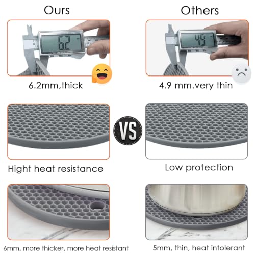 Silicone Trivet Mats (4 Count)