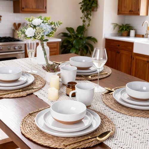 Dinnerware Sets for 6 (White / Service For 6(18Pcs))