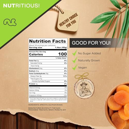 Dried Turkish Apricots (Dried Apricot / 48 oz)