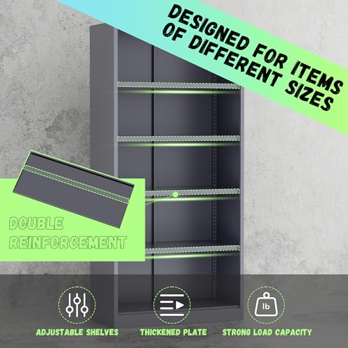 Storage Cabinet (New Grey / 71")
