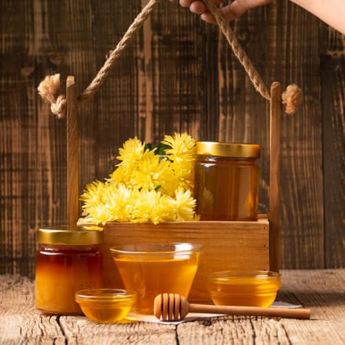 25 PCS Wooden Honey Dipper Sticks
