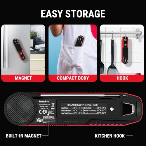 TempSwift 1 Sec Instant Read Meat Thermometer Digital
