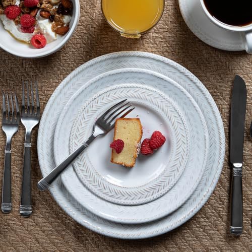 Le Panier Place Setting 4pc Whitewash Dinnerware Set (Whitewash / 4pc)