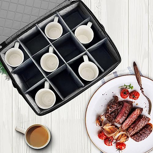 Quilted Mug Cup Storage Box
