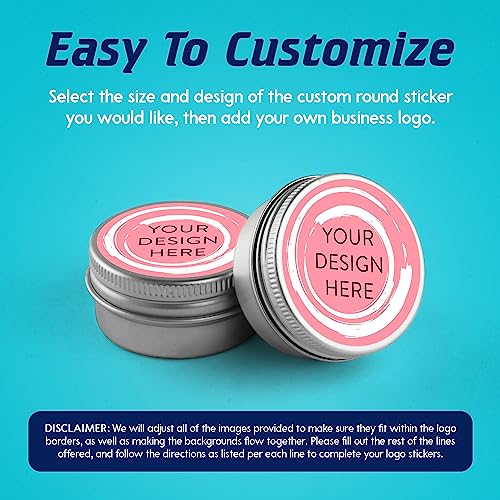Custom Vinyl Stickers Your Image (100 Count)