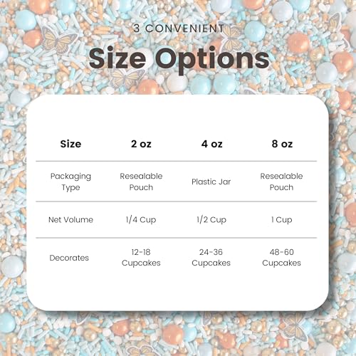 Monarch Butterfly Sprinkle Mix