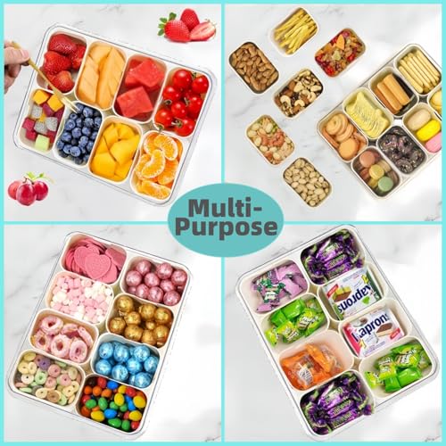 Snackle Box Container (1PC 8 Compartments)