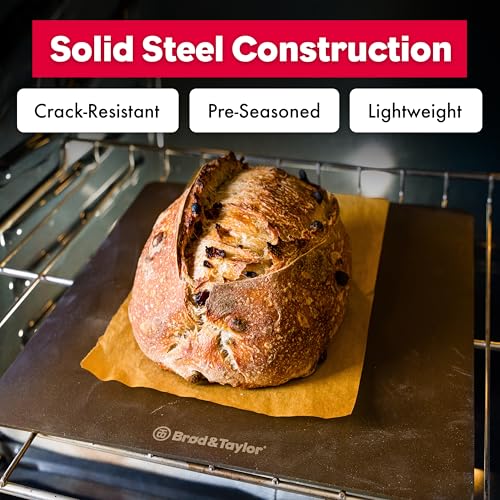Bread Steel Original for Baking Bread & Cooking Pizza (Original, 14”x14”x0.1”)